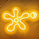 Flower Clouds Anime Neon Sign